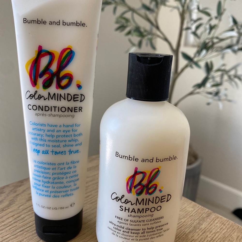 Brand new Bumble and Bumble color shampoo and conditioner
